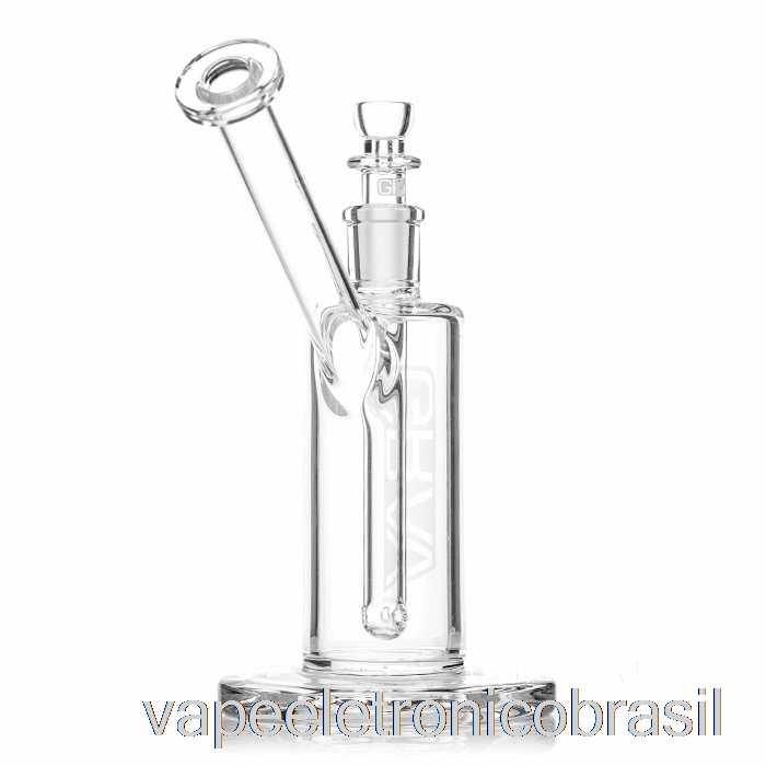 Vape Eletrônico Grav Borbulhador Médio Vertical Preto / Transparente